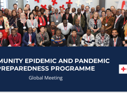 Community epidemic and pandemic preparedness programme global meeting