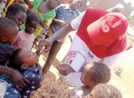 Burkina Faso Polio vaccine campaign